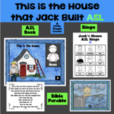 THIS IS THE HOUSE THAT JACK BUILT: ASL Book, Worksheets, A
