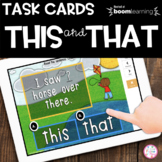 THIS and THAT Boom Cards™ | Distance Learning