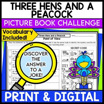 Three Hens and a Peacock Picture Book Challenge