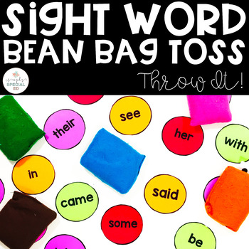 Preview of Sight Word Game | Sight Word Activity | Bean Bag Toss