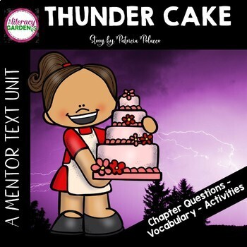 Preview of THUNDER CAKE - Interactive Read Aloud Activities