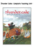 THUNDER CAKE- TEACHING UNIT COMPLETE