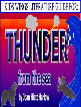 Preview of THUNDER FROM THE SEA!  Storms at Sea! A Tsunami! A remarkable dog!  Bullies!