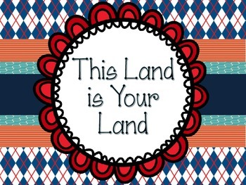 Preview of This Land is Your Land