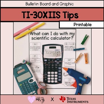 Preview of TI-30XIIS Tips--Bulletin Board and Graphic