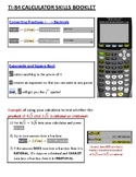 TI-84 Graphing Calculator | Reference Sheets and Examples