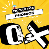 Phonics Tic Tac Toe Nonsense Words