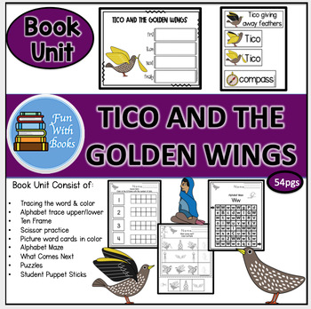 Preview of TICO AND THE GOLDEN WINGS BOOK UNIT