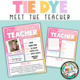 TIE DYE Classroom Decor | Meet the Teacher | Meet the Stud