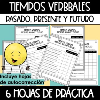 Preview of TIEMPOS VERBALES. Spanish Verb Tenses | Past, Present and Future