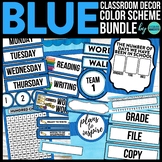 Blue Theme Classroom Decor