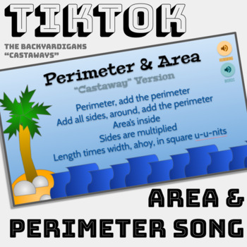 Preview of TIKTOK— Area & Perimeter Song