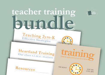 Preview of TIME Teacher Training Bundle