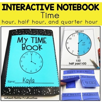 Preview of TIME INTERACTIVE NOTEBOOK