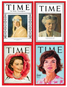 Preview of TIME magazine covers of Influential Women