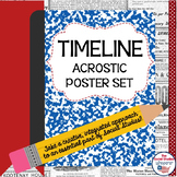 TIMELINE Acrostic Poster Activity