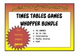 TIMES TABLES GAMES - WHOPPER BUNDLE - 46 games