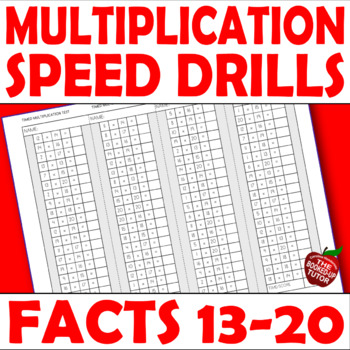 multiplication speed test teaching resources teachers pay teachers