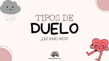 Preview of TIPOS DE DUELO. Qué puedo hacer