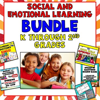 TK- 2nd Social Emotional Learning Bundle for the Classroom | TPT