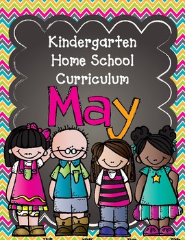 Preview of TLL - Kindergarten Home School Curriculum - May