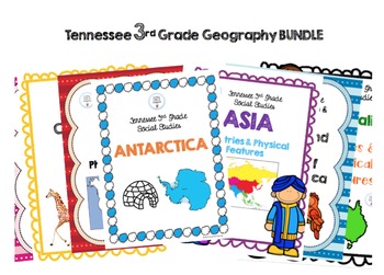 Preview of TN 3rd Grade Social Studies Bundle