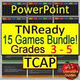TNReady ELA Reading TCAP Test Prep: 15 Games for Grades 3 