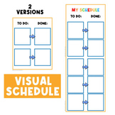 TO DO and DONE  | First Then Board | Visual Aid | Visual S
