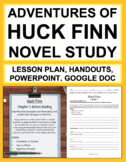 Huckleberry Finn | Printable & Digital Novel Study