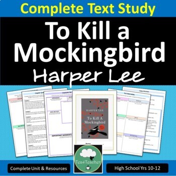 Preview of TO KILL A MOCKINGBIRD Complete Novel Study