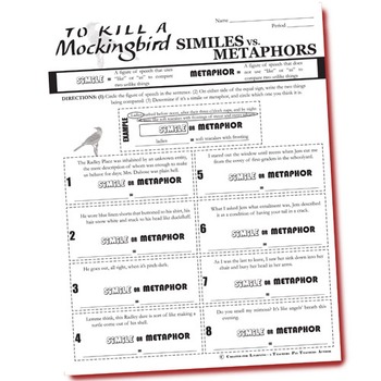 Figurative Language In To Kill A Mockingbird