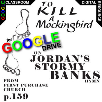 Preview of TO KILL A MOCKINGBIRD On Jordan's Stormy Banks Hymn Activity DIGITAL Allusion