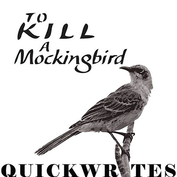 Preview of TO KILL A MOCKINGBIRD Quickwrite Journal Bellringers - Warmup Writing Prompts