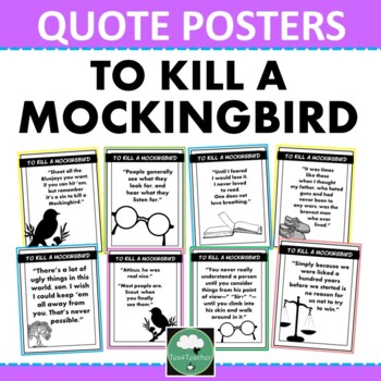 Preview of TO KILL A MOCKINGBIRD Quote Posters