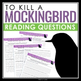 To Kill a Mockingbird Questions - Comprehension and Analys