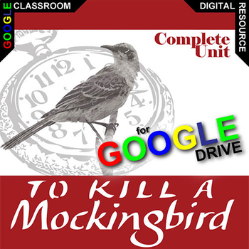 Preview of TO KILL A MOCKINGBIRD Novel Study Unit DIGITAL Pre-reading Fun Activities Movie