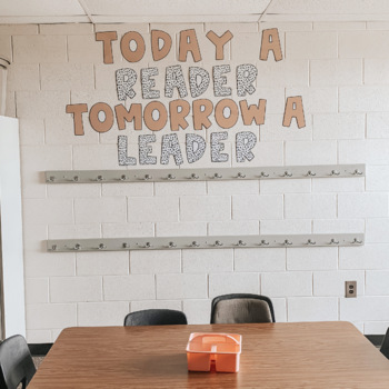 Preview of TODAY A READER TOMORROW A LEADER BULLETIN BOARD