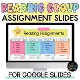 Reading Assignment Templates for Google Slides