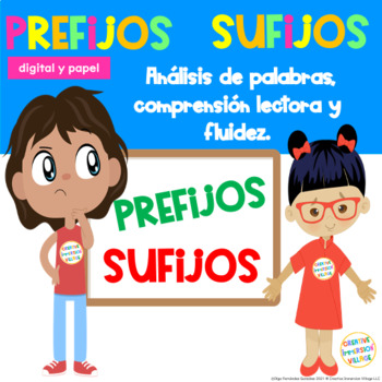 Preview of TODO SOBRE PREFIJOS Y SUFIJOS DIGITAL PAPEL SPANISH PREFIX SUFFIX