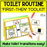 TOILET TRAINING First Then Visual Chart