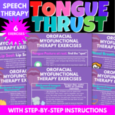 TONGUE THRUST Exercises for Orofacial Myofunctional Therap