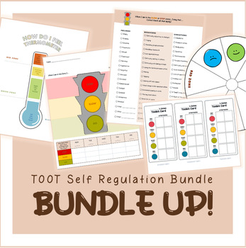 Preview of TOOT Self Regulation Bundle | Zones Activities