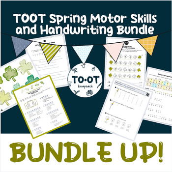 Preview of TOOT Spring Motor Skills and Handwriting Bundle