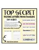 TOP SECRET: Testing Letters from families