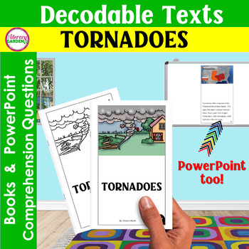 Preview of TORNADOES Reading Comprehension Decodable Passages & Questions