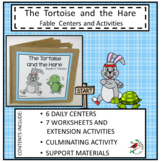 TORTOISE AND THE HARE FABLE UNIT FOR EMERGENT READERS