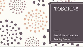 Preview of TOSCRF-2 (Test of Silent Contextual Reading Fluency)