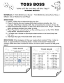TOSS BOSS: Scientific Notation Game