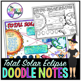 Total Solar Eclipse Doodle Notes | Science Doodle Notes