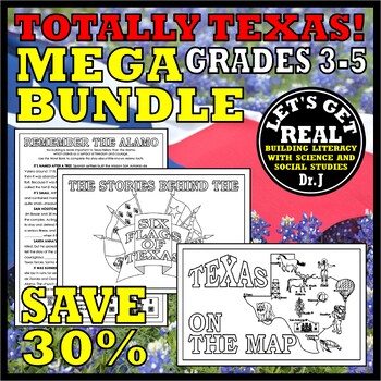 TOTALLY TEXAS MEGA-BUNDLE FOR GRADES 3-5